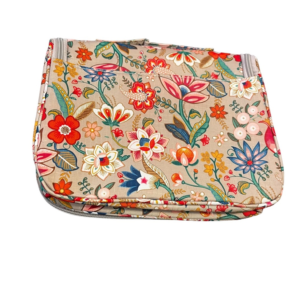 Hanging Floral Toiletry Bag - Picture 2 of 4